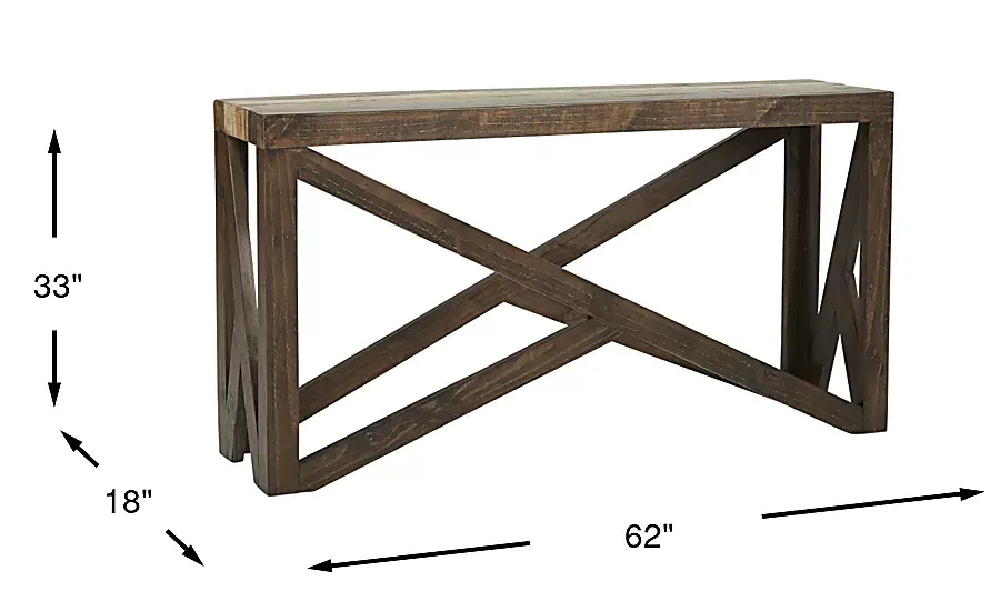 WestoverHillsBrownSofaTable 4 WestoverHillsBrownSofaTable
