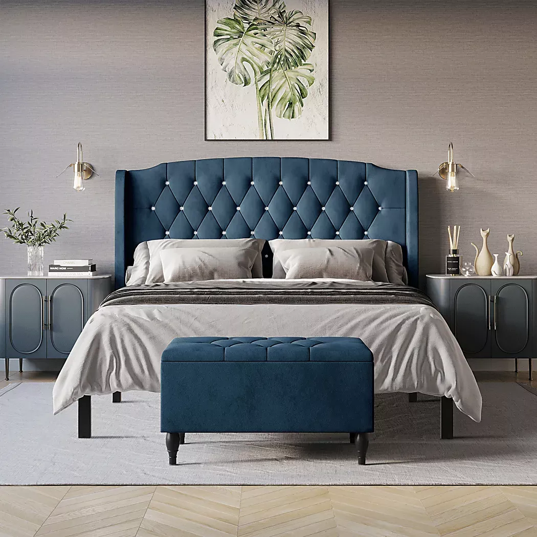 MalachiBlueKingBedwithStorage 2 MalachiBlueKingBedwithStorage