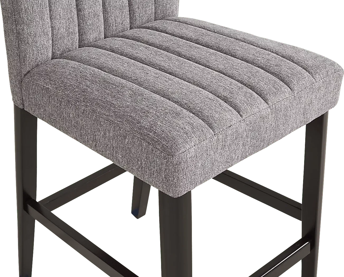 JarvisWhite5PcCounterHeightDiningRoomwithGraySideChairs 5 JarvisGrayCounterStool