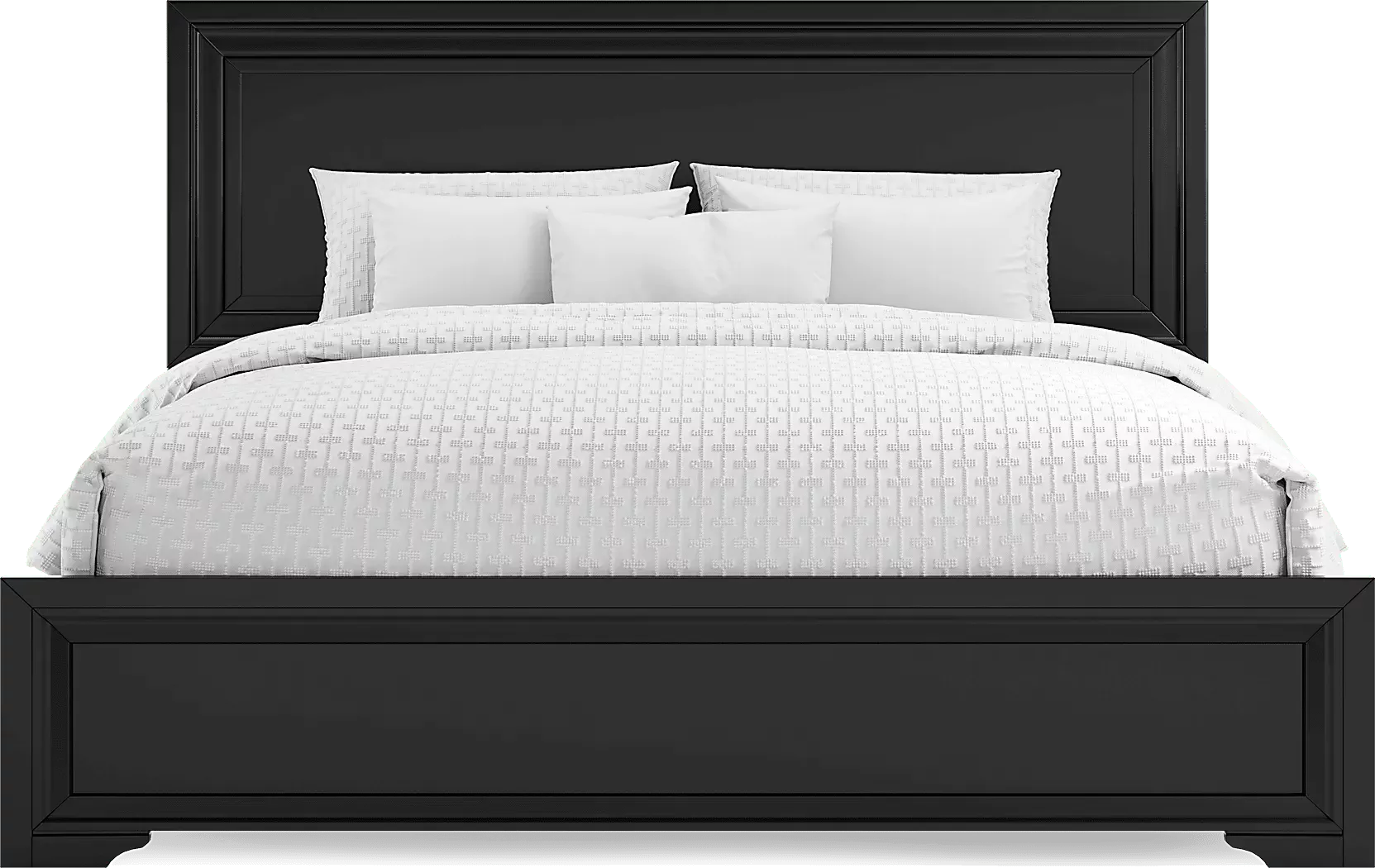 BelcourtBlack5PcKingPanelBedroom 3 BelcourtBlack3PcKingPanelBed