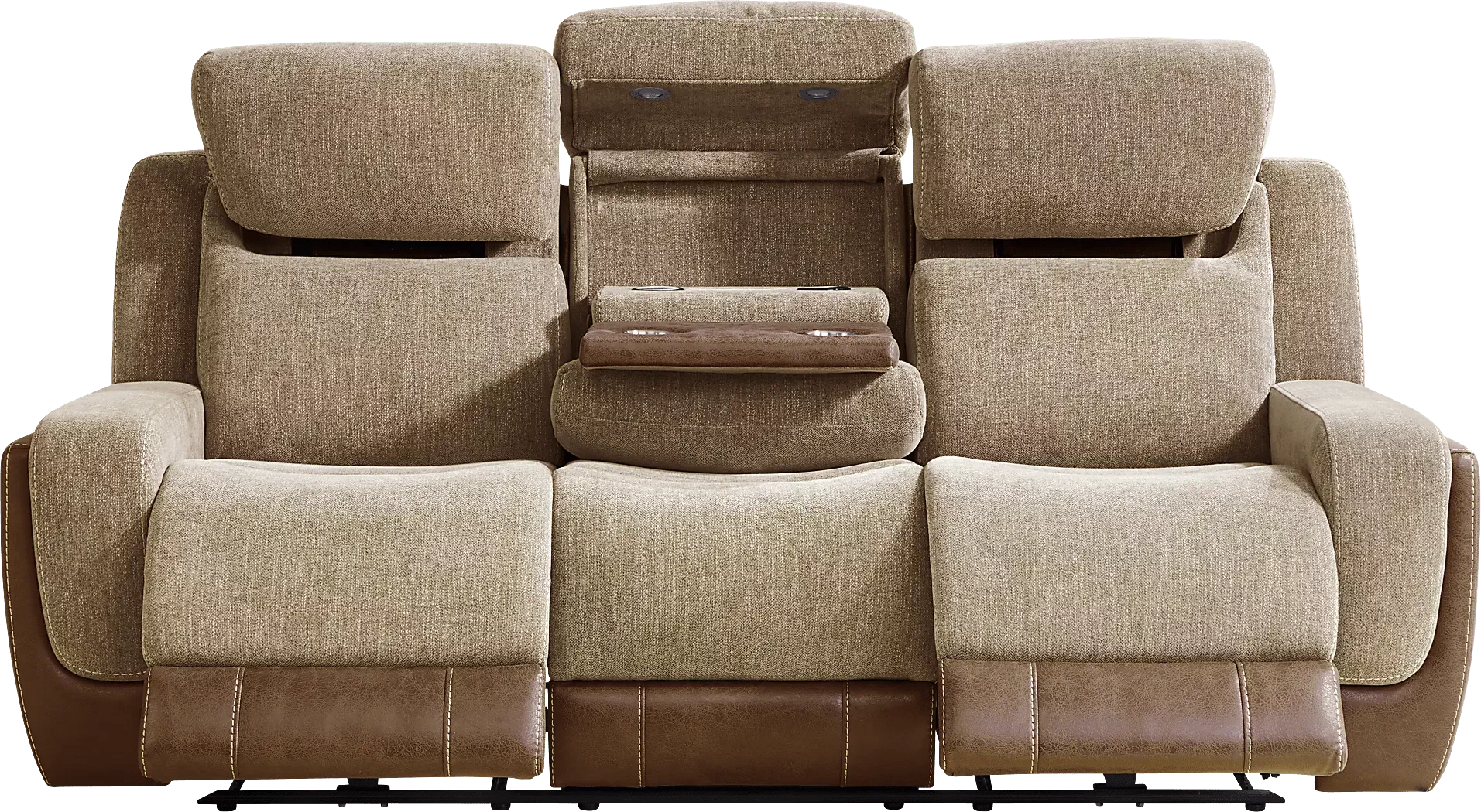 StateStreet2PcDualPowerRecliningLivingRoomSet 3 StateStreetDualPowerRecliningSofa