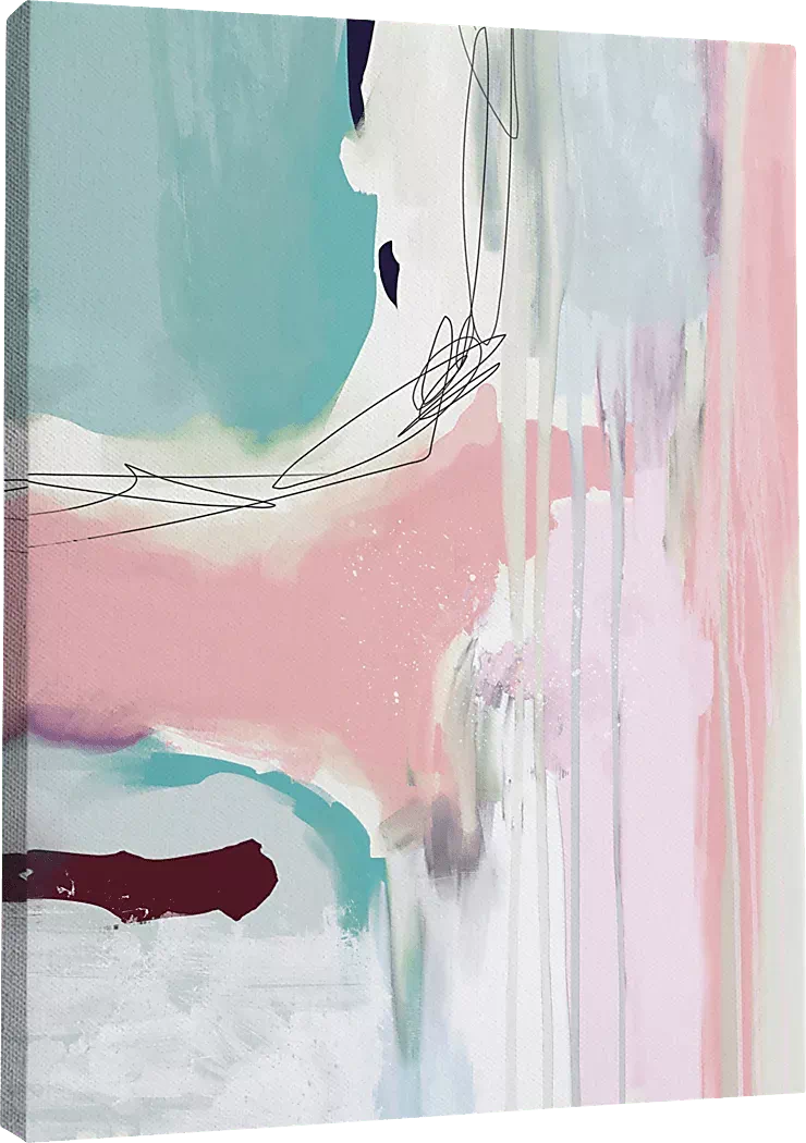 MalairaPinkCanvasWallArt 1 MalairaPinkCanvasWallArt