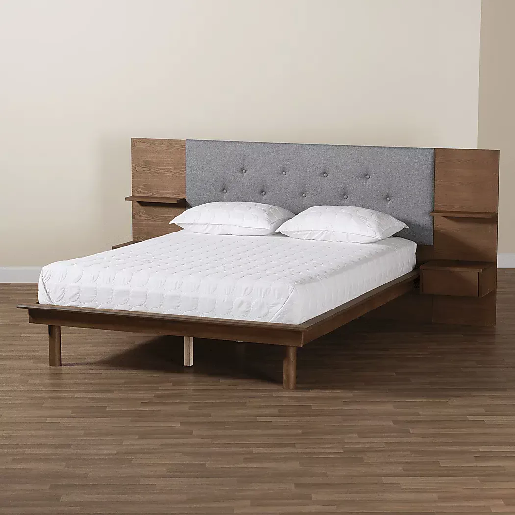IhrigBrownKingBedwithNightstands 3 IhrigBrownKingBedwithNightstands