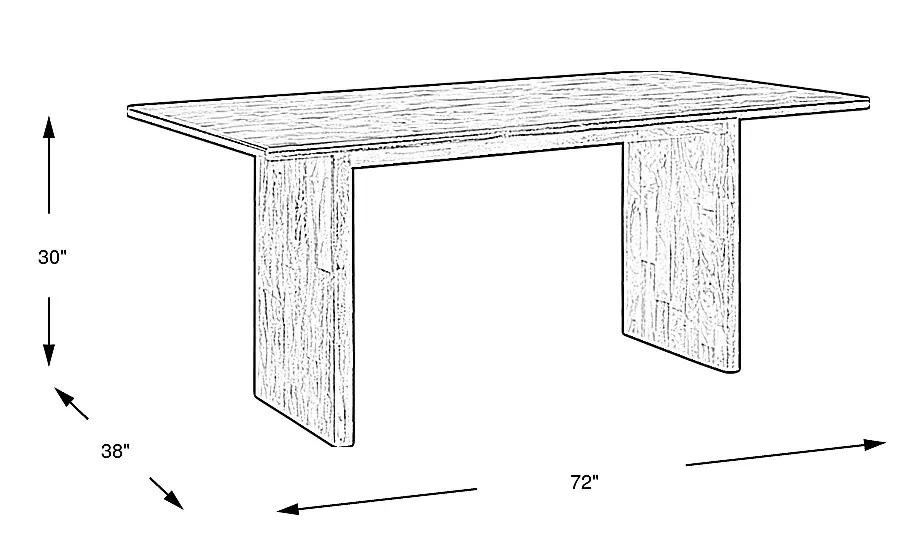 SurreyEllisBrownDiningTable 4 SurreyEllisBrownDiningTable