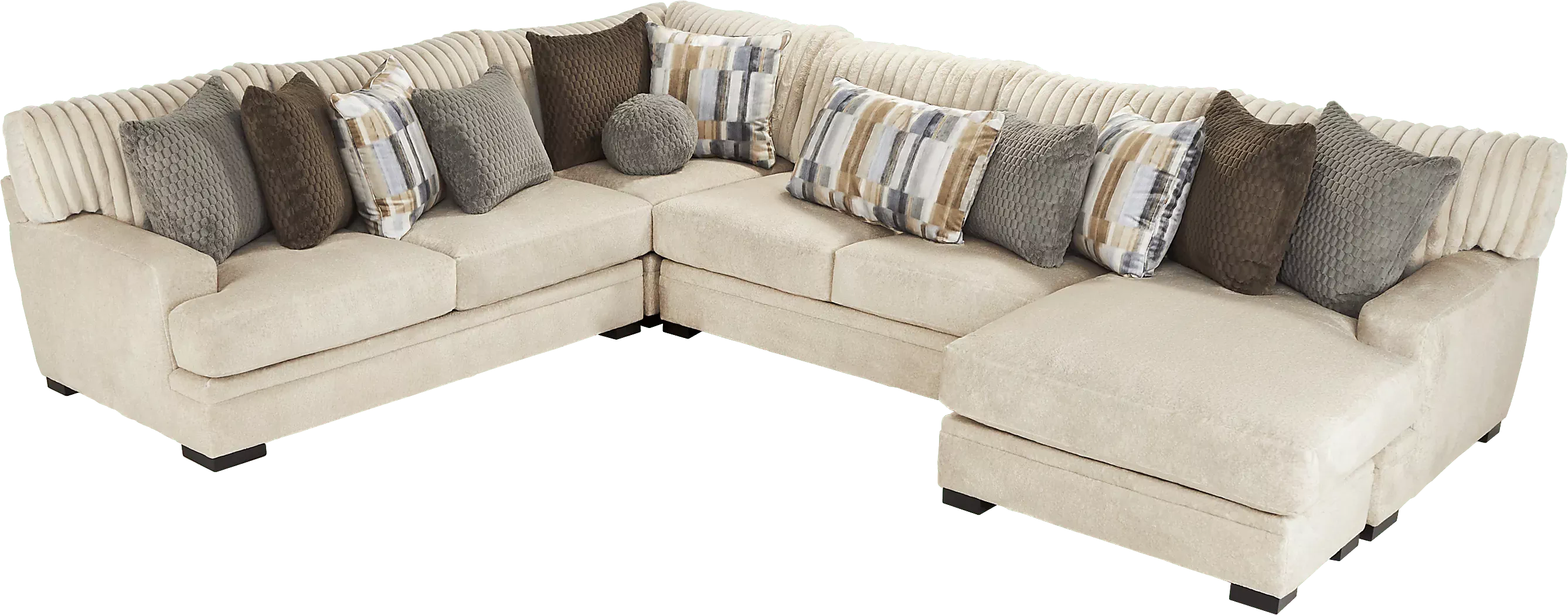 HudsonStreetRightArm3PcSectional 3 HudsonStreetRightArm3PcSectional