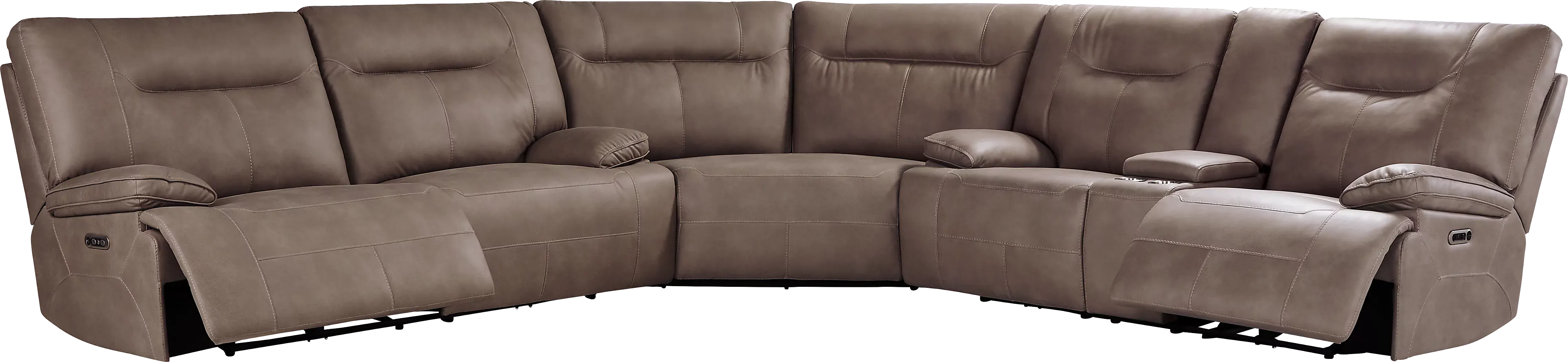 Barton3PcDualPowerRecliningSectional 1 Barton3PcDualPowerRecliningSectional