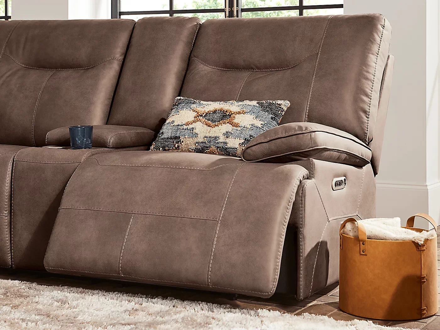 Barton3PcDualPowerRecliningSectional 4 Barton3PcDualPowerRecliningSectional