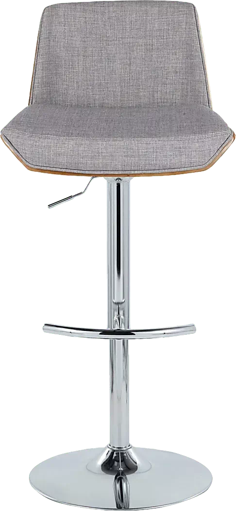 WeymandaVGrayAdjustableBarstool,Setof2 5 WeymandaVGrayAdjustableBarstool,Setof2