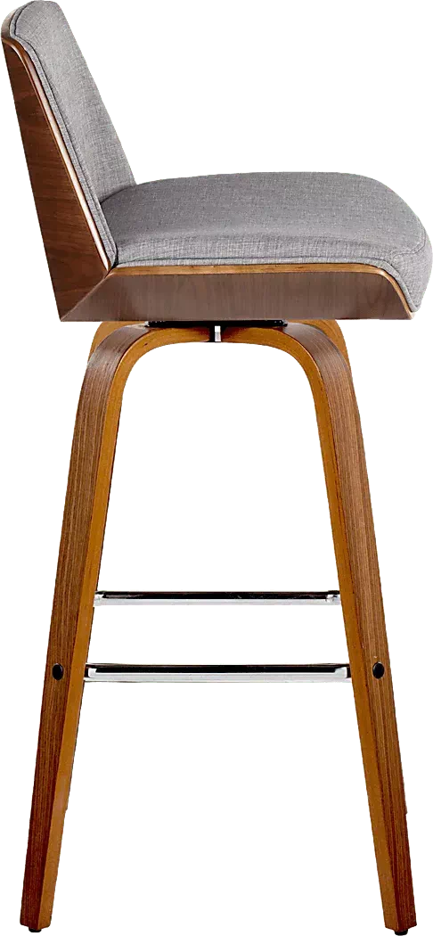 WeymandaIIGraySwivelBarstool,Setof2 6 WeymandaIIGraySwivelBarstool,Setof2