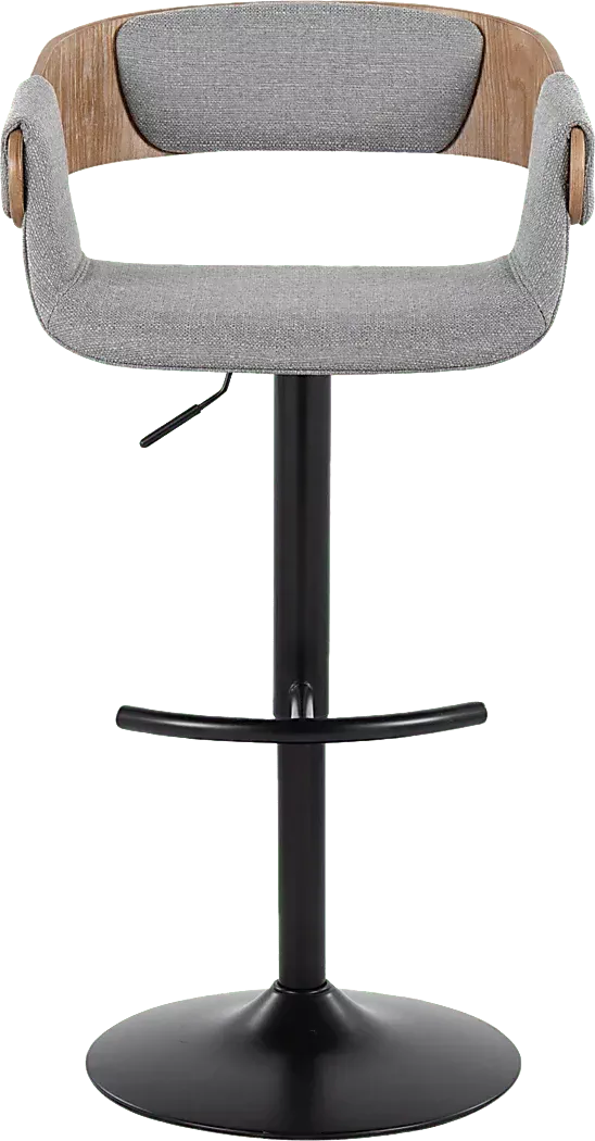 TakedaILightGrayAdjustableBarstool,Setof2 8 TakedaILightGrayAdjustableBarstool,Setof2