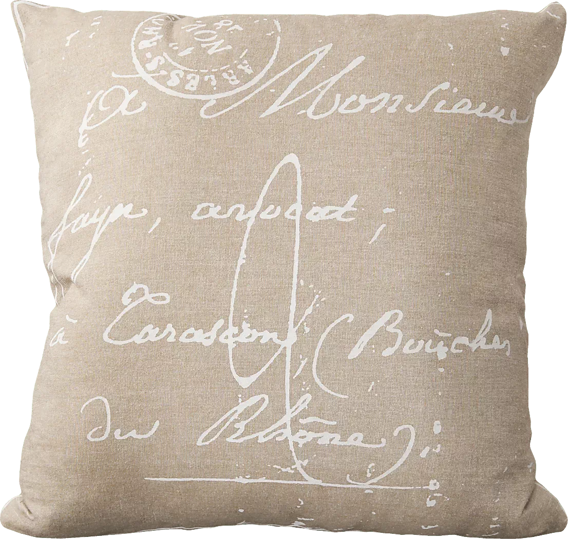 LacineBeigeAccentPillow 1 LacineBeigeAccentPillow