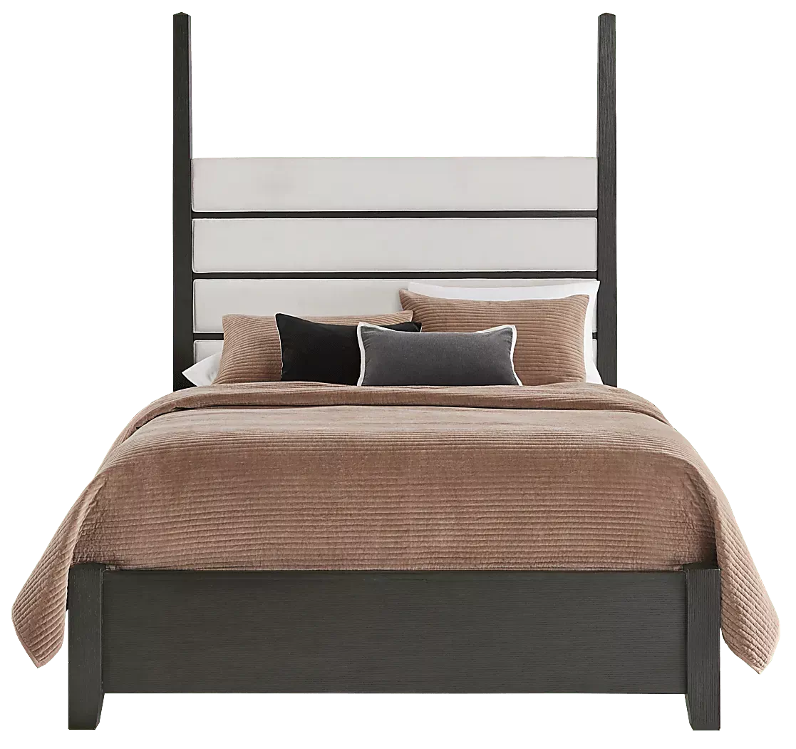 CopperlineBlack3PcQueenPosterBed 1 CopperlineBlack3PcQueenPosterBed