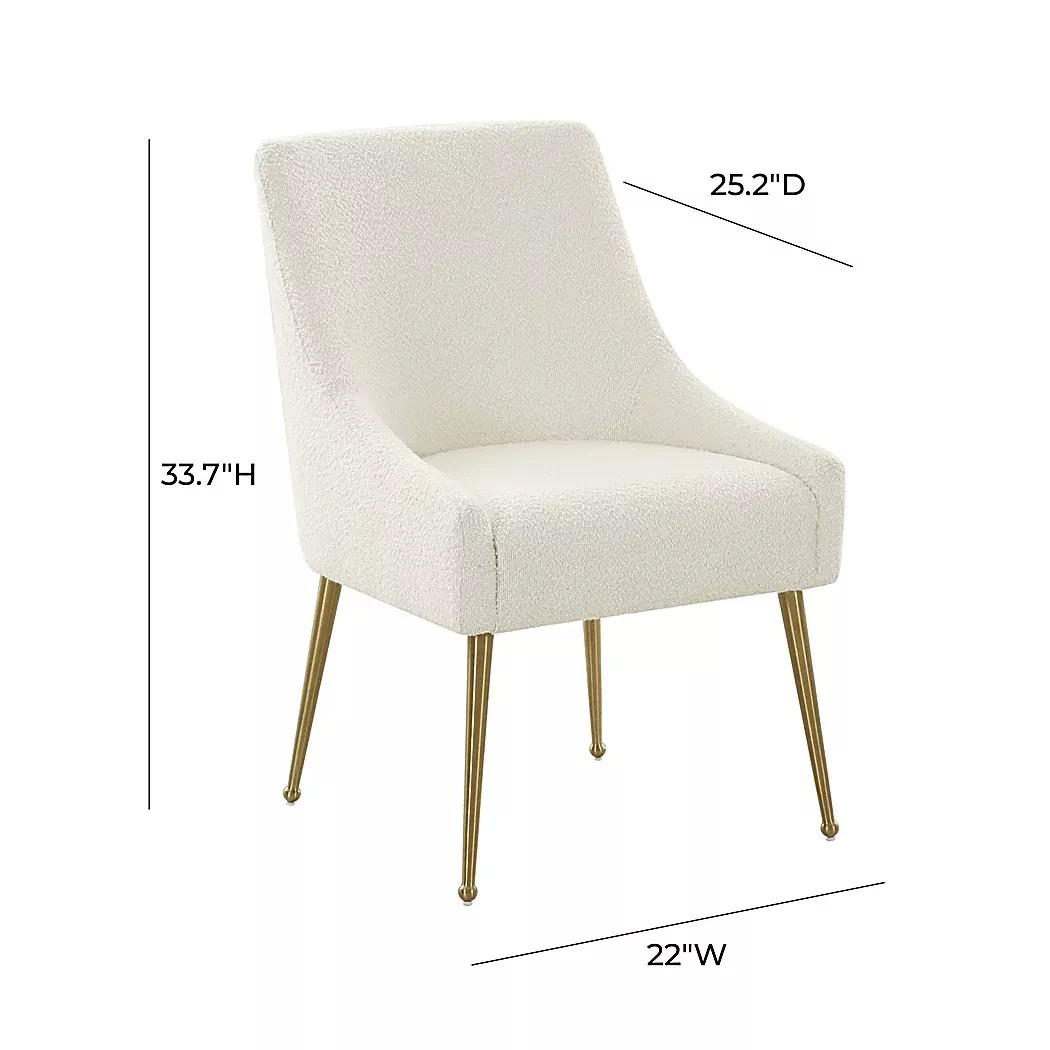 LorettaCreamDiningChair 6 LorettaCreamDiningChair