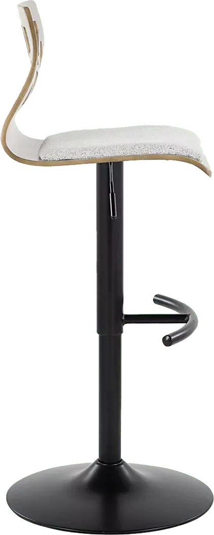 WatsoniaIIIGrayAdjustableBarstool,Setof2 6 WatsoniaIIIGrayAdjustableBarstool,Setof2
