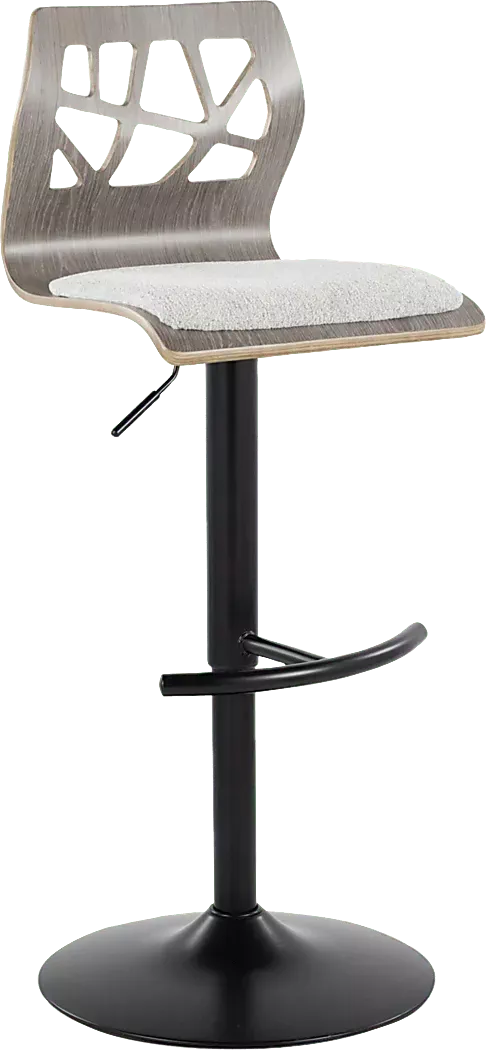 WatsoniaIIIGrayAdjustableBarstool,Setof2 7 WatsoniaIIIGrayAdjustableBarstool,Setof2