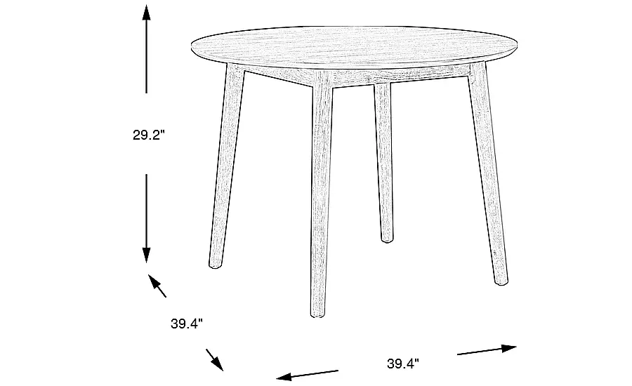 WatertownBlackRoundDiningTable 4 WatertownBlackRoundDiningTable