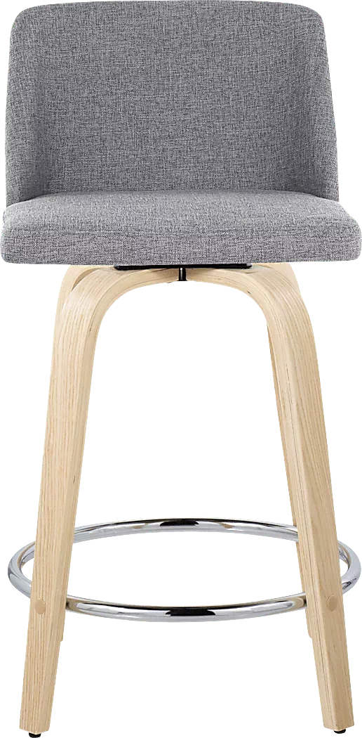 ClyoVLightGraySwivelCounterHeightStool,Setof2 7 ClyoVLightGraySwivelCounterHeightStool,Setof2