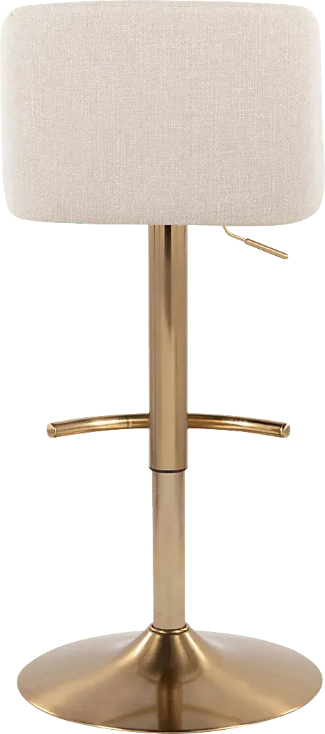 ClyoXIVCreamAdjustableBarstool,Setof2 6 ClyoXIVCreamAdjustableBarstool,Setof2