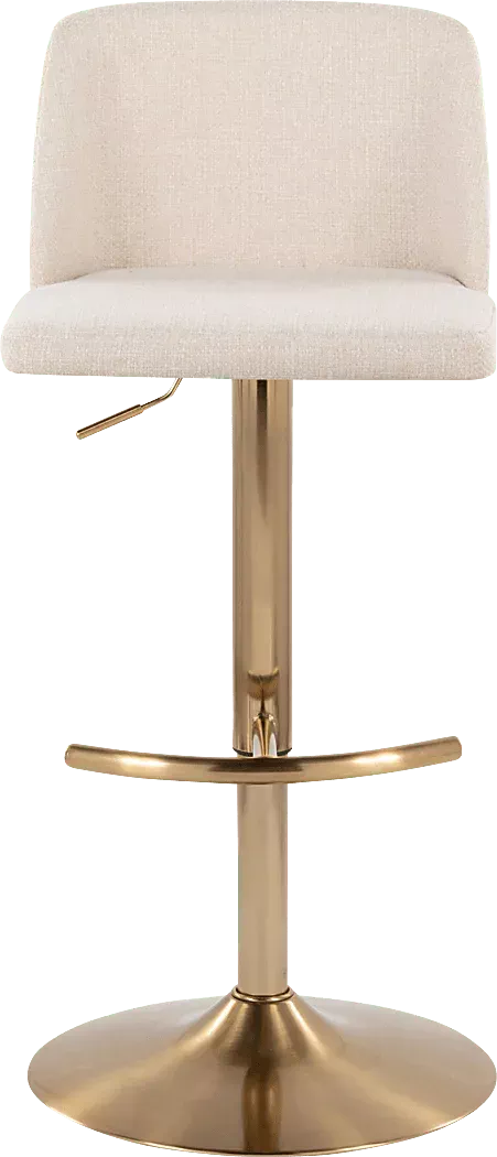 ClyoXIVCreamAdjustableBarstool,Setof2 7 ClyoXIVCreamAdjustableBarstool,Setof2