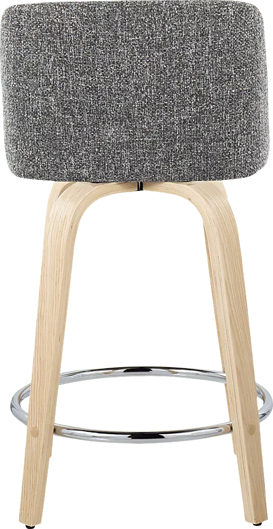 ClyoVGraySwivelCounterHeightStool,Setof2 6 ClyoVGraySwivelCounterHeightStool,Setof2