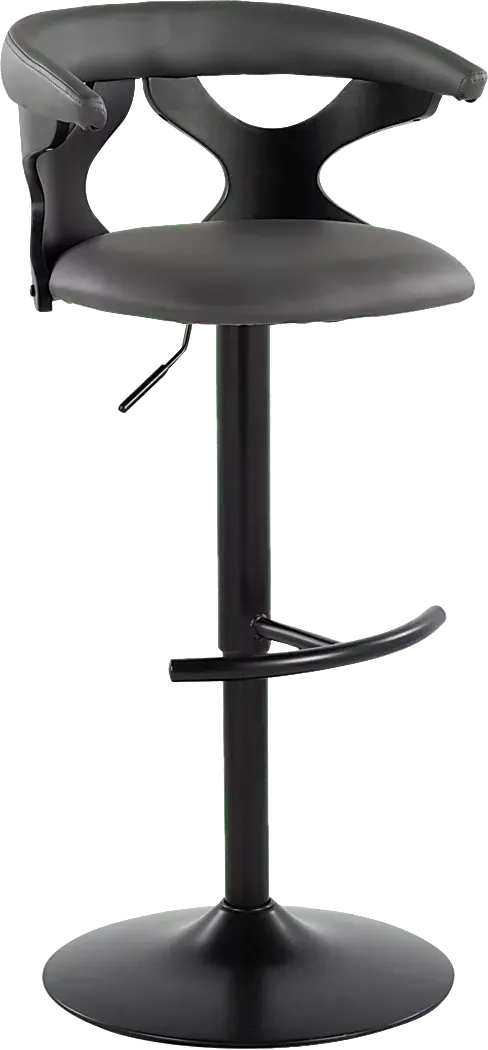 WyndmoorVIIBlackAdjustableBarstool,Setof2 7 WyndmoorVIIBlackAdjustableBarstool,Setof2