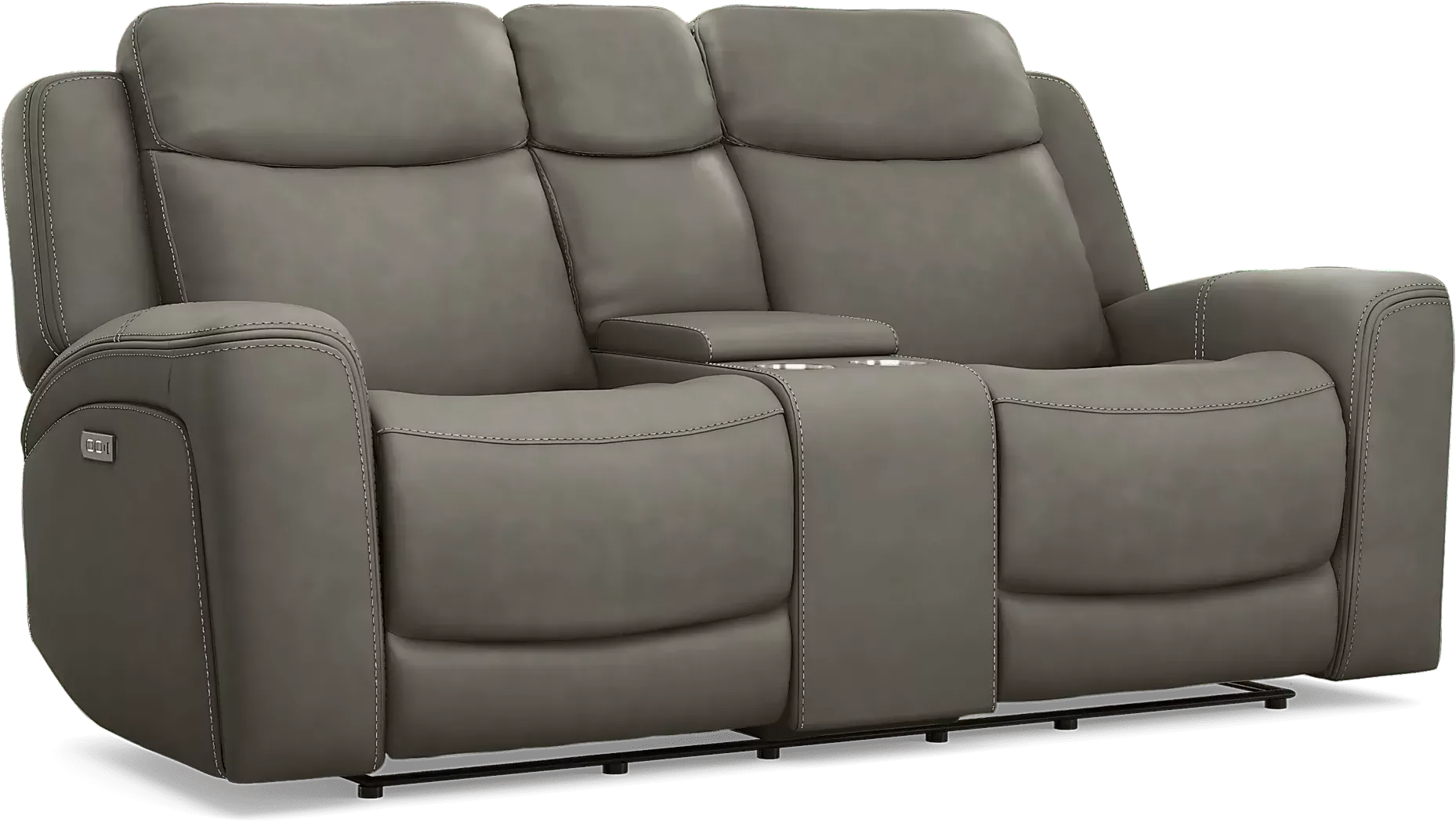 Davidson5PcLeatherDualPowerRecliningLivingRoomSet 9 DavidsonLeatherDualPowerRecliningLoveseat