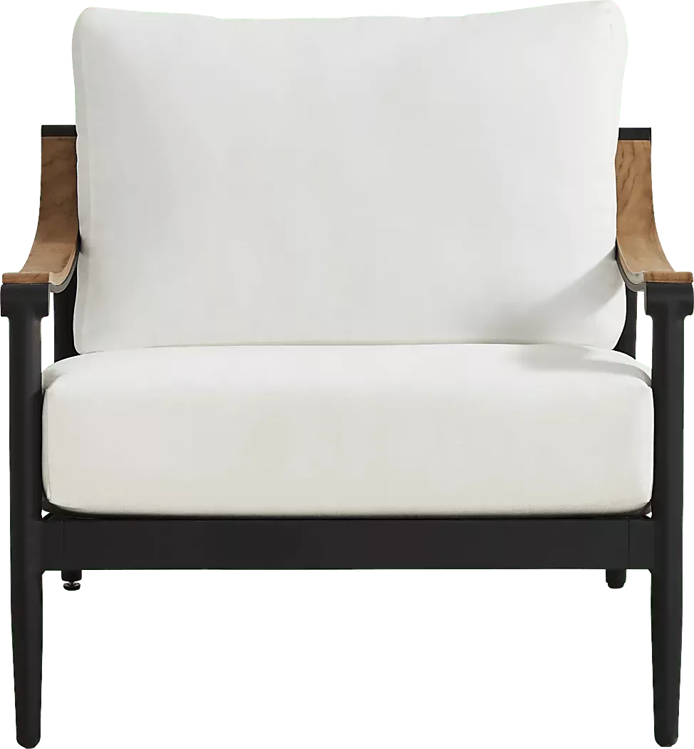 HarloweBlackOutdoorClubChairwithWhiteCushions 2 HarloweBlackOutdoorClubChairwithWhiteCushions