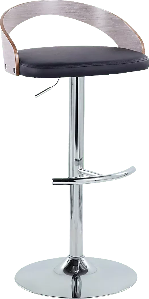 ZykanXXIIBlackAdjustableBarstool,Setof2 3 ZykanXXIIBlackAdjustableBarstool,Setof2