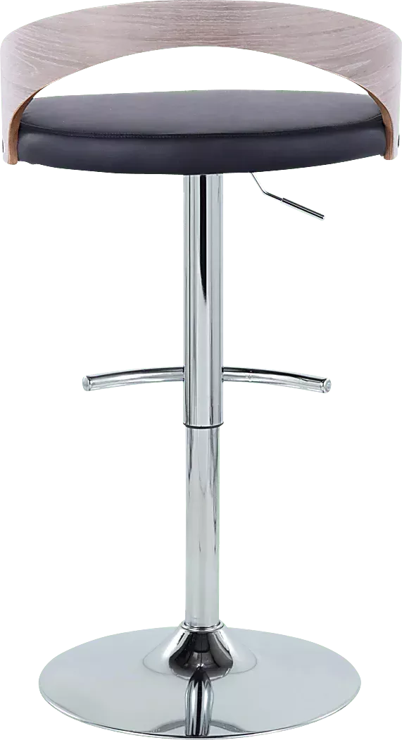 ZykanXXIIBlackAdjustableBarstool,Setof2 6 ZykanXXIIBlackAdjustableBarstool,Setof2