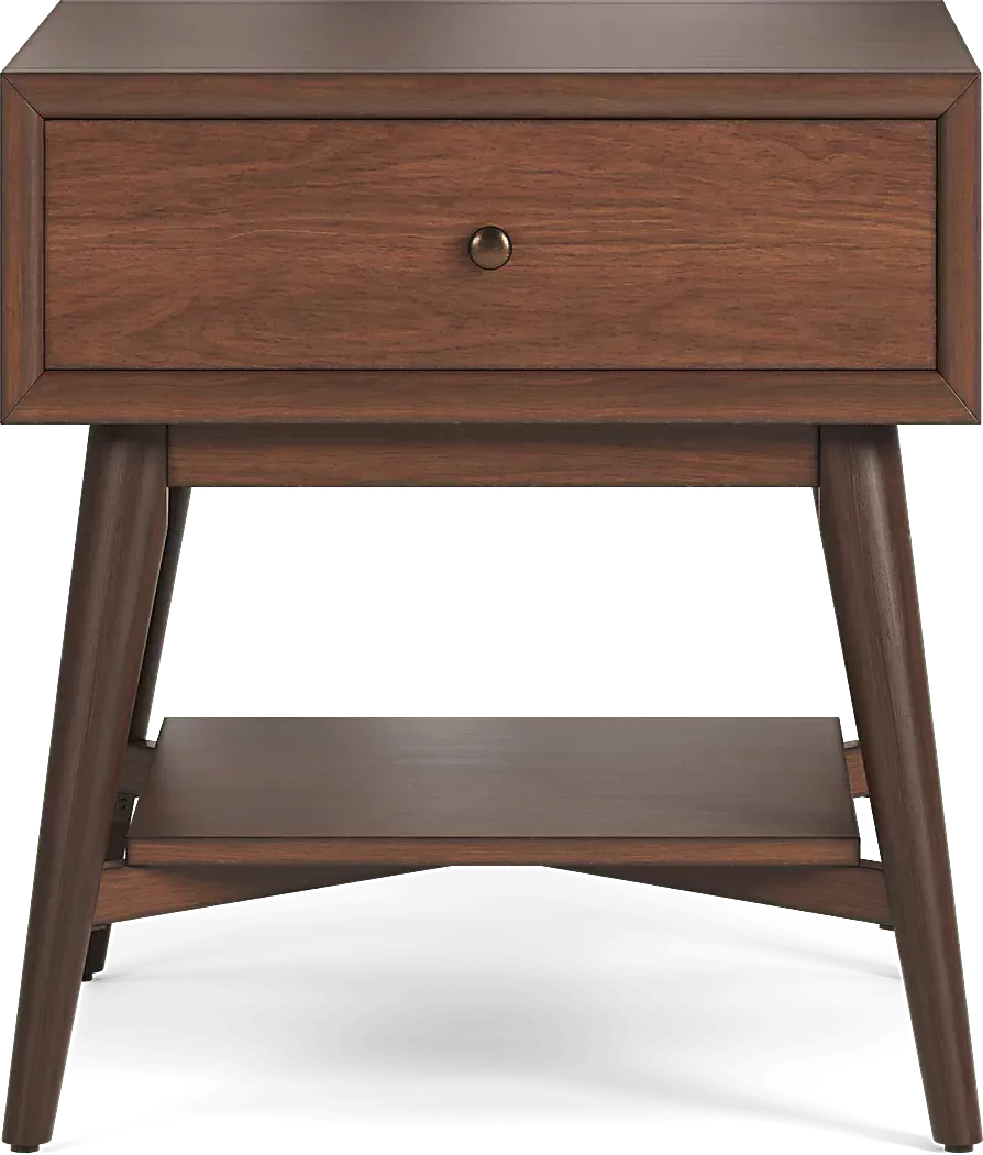 GreysonBrownCherryEndTable 2 GreysonBrownCherryEndTable