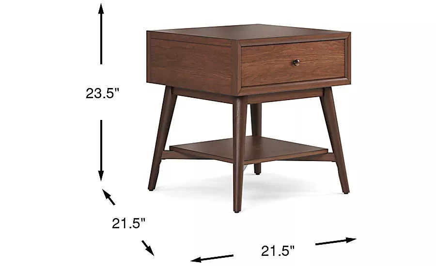 GreysonBrownCherryEndTable 4 GreysonBrownCherryEndTable