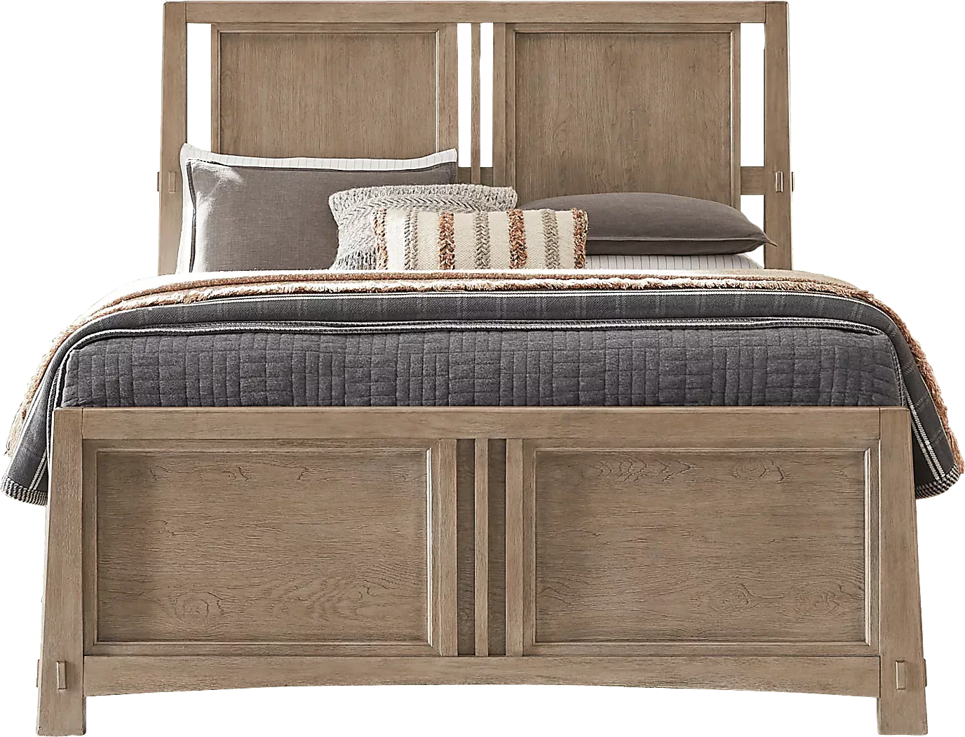 KeatonTaupe7PcKingPanelBedroom 2 KeatonTaupe3PcKingPanelBed
