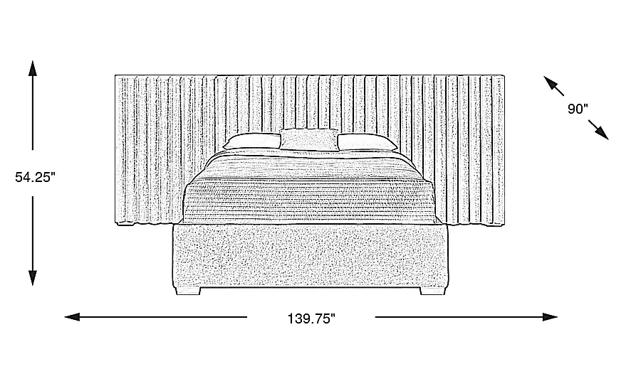 BelvedereCognac4PcQueenUpholsteredWallBed 3 BelvedereCognac4PcQueenUpholsteredWallBed