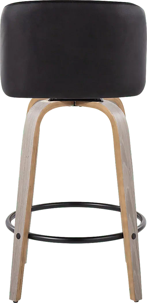 ClyoXBlackSwivelCounterHeightStool,Setof2 6 ClyoXBlackSwivelCounterHeightStool,Setof2