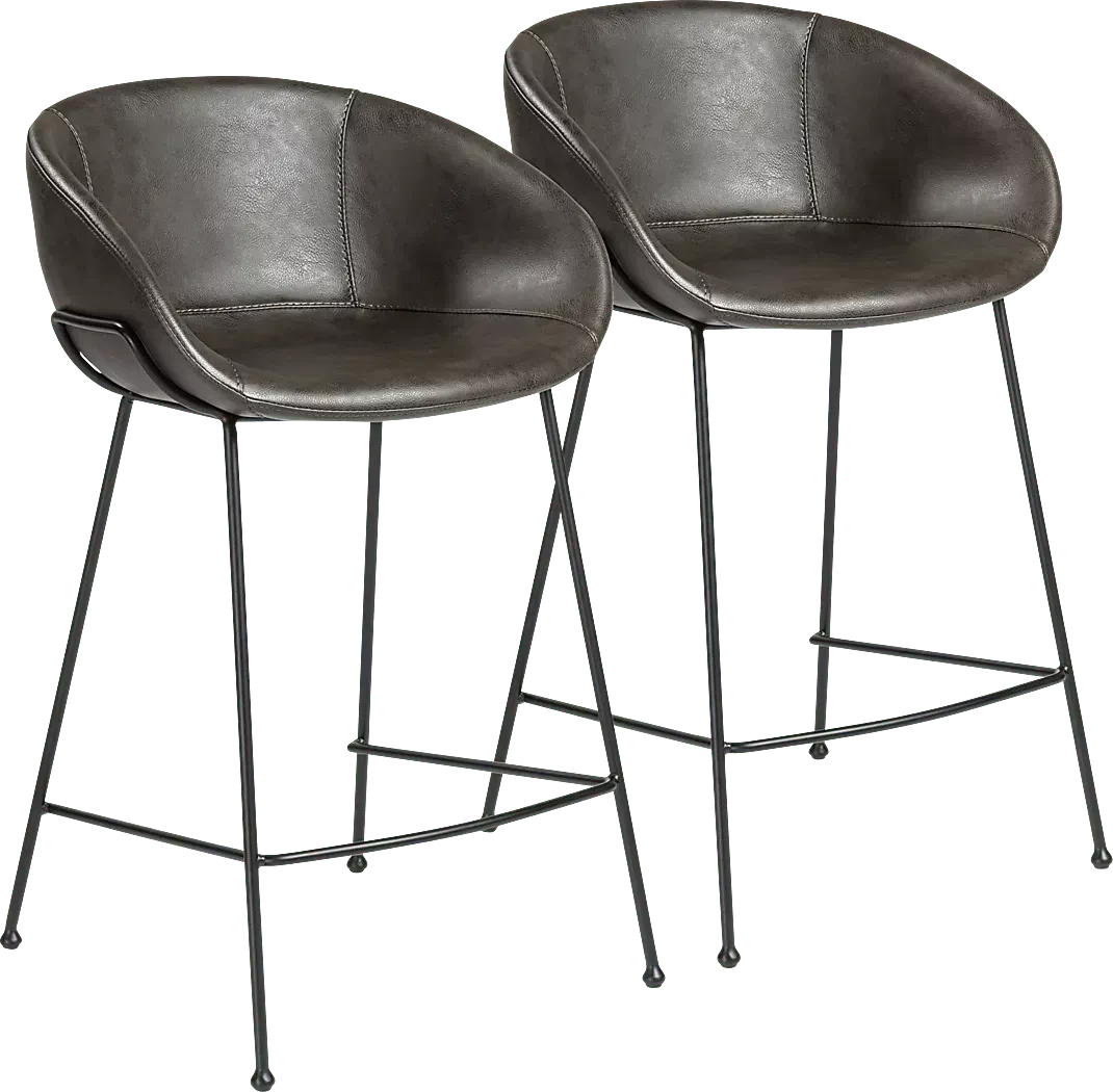 ChoupiqueDarkGrayCounterStool,Setof2 1 ChoupiqueDarkGrayCounterStool,Setof2