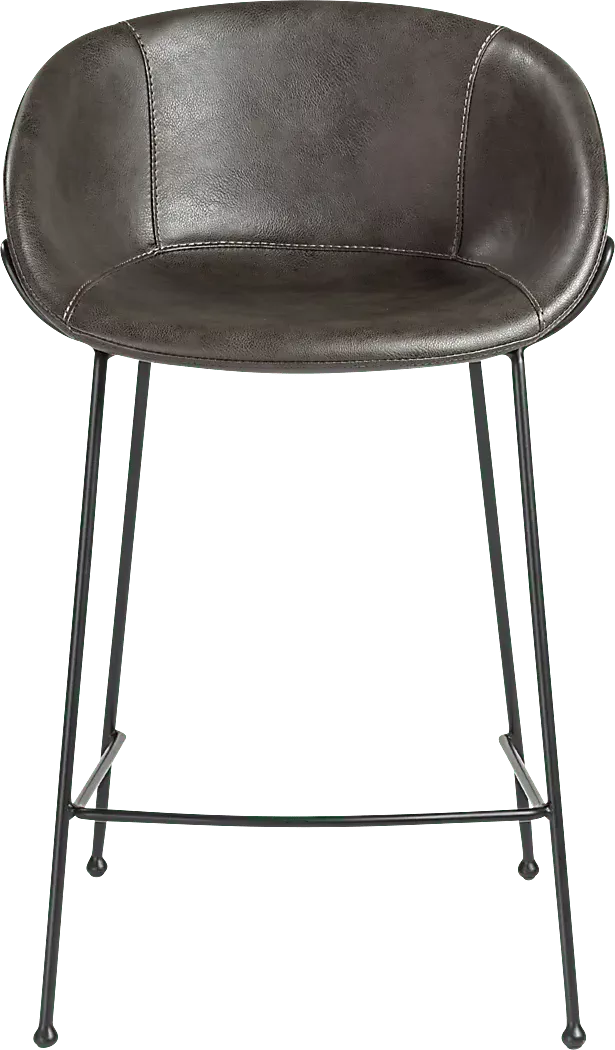 ChoupiqueDarkGrayCounterStool,Setof2 2 ChoupiqueDarkGrayCounterStool,Setof2