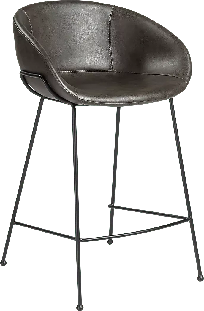 ChoupiqueDarkGrayCounterStool,Setof2 3 ChoupiqueDarkGrayCounterStool,Setof2