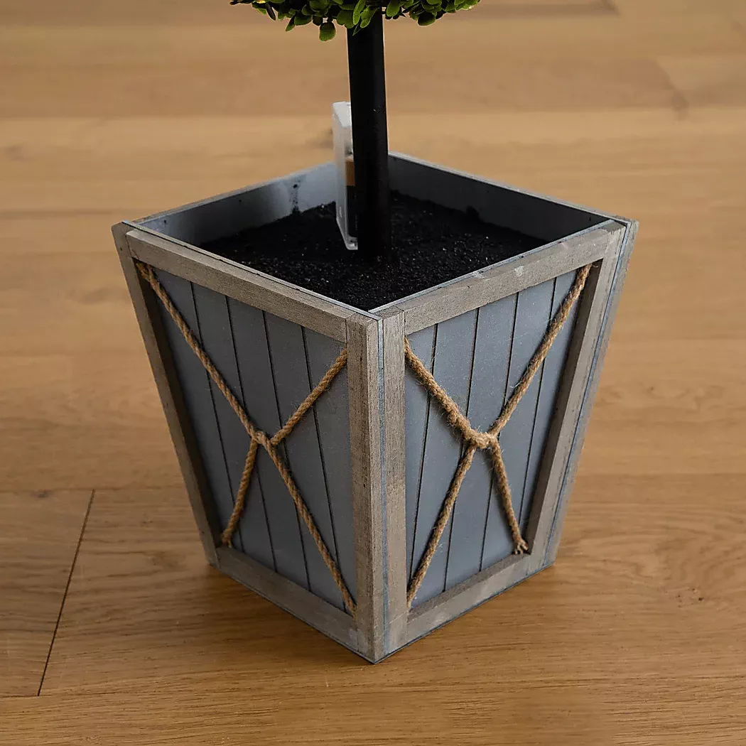 AppleberryIIGreenArtificialDoubleBallBoxwoodTopiary 5 AppleberryIIGreenArtificialDoubleBallBoxwoodTopiary
