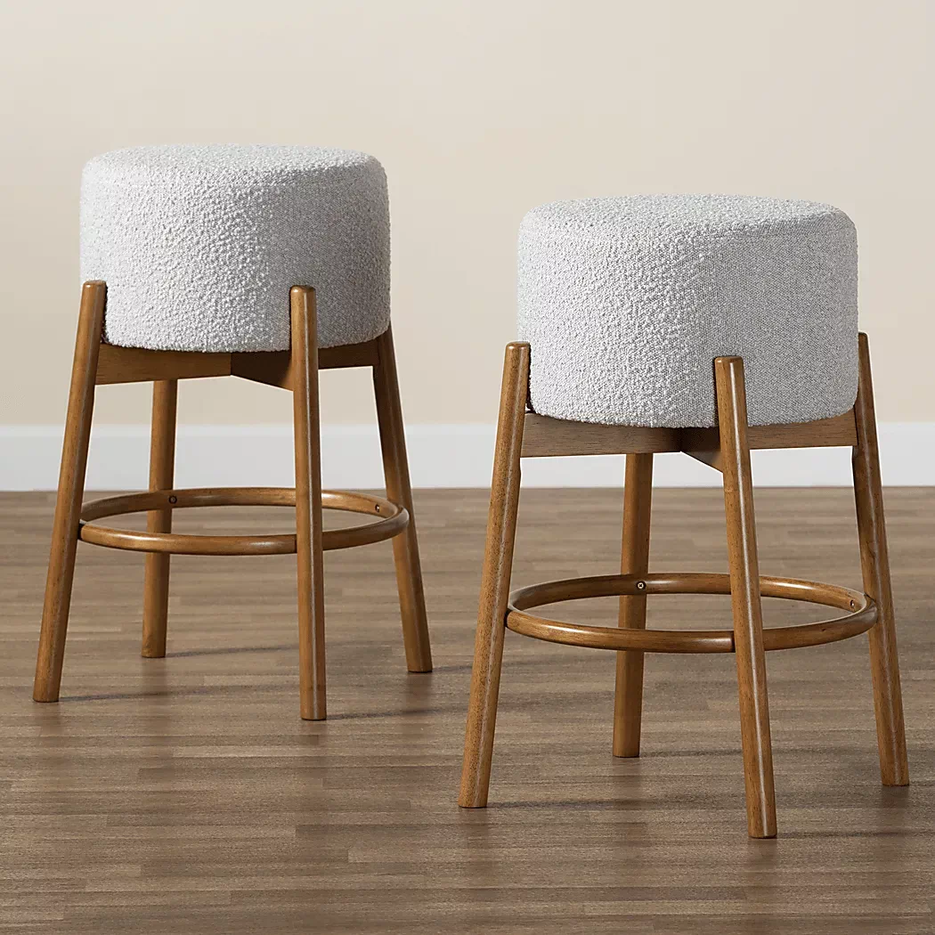 ClebourneLightGrayBarstool,Setof2 3 ClebourneLightGrayBarstool,Setof2