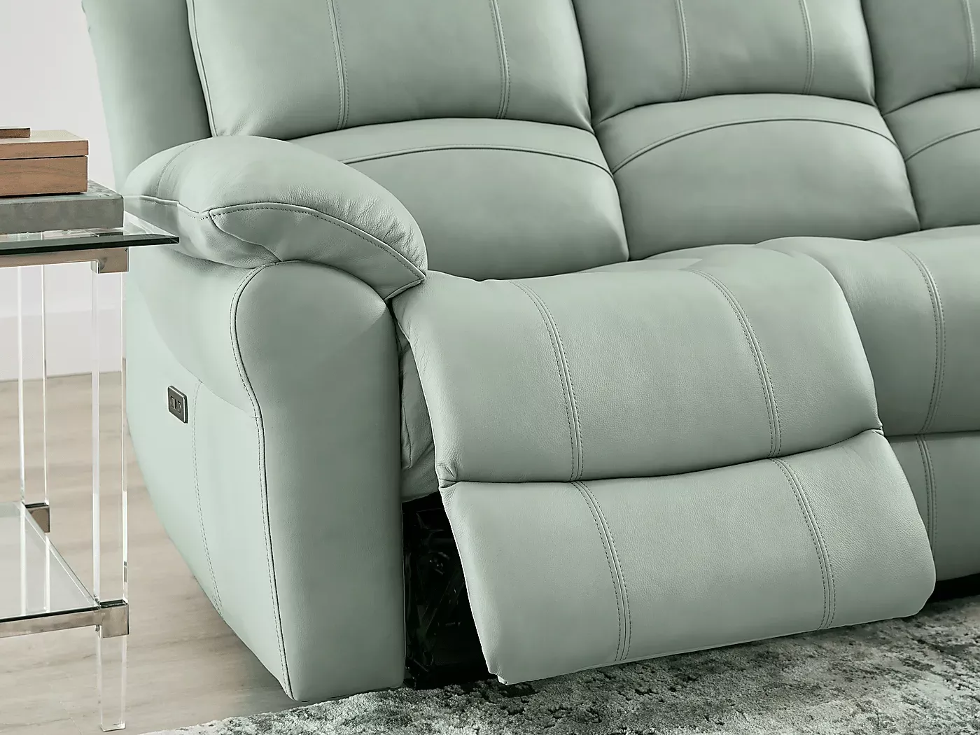 VercelliWay3PcLeatherPowerRecliningLivingRoomSet 4 VercelliWayLeatherPowerRecliningSofa