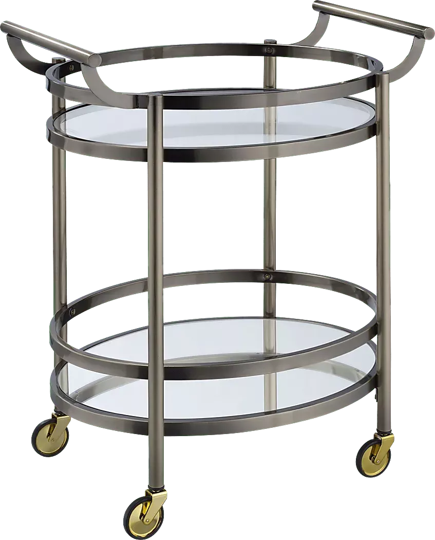 LoreenBronzeBarCart