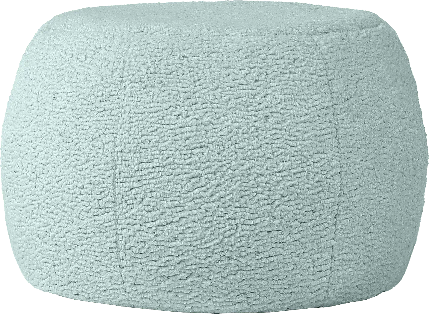 BansqaIGreenShearlingPouf 1 BansqaIGreenShearlingPouf