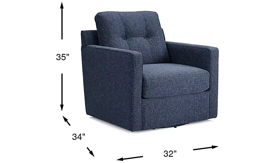 ModularOneNavySwivelAccentChair 3 ModularOneNavySwivelAccentChair