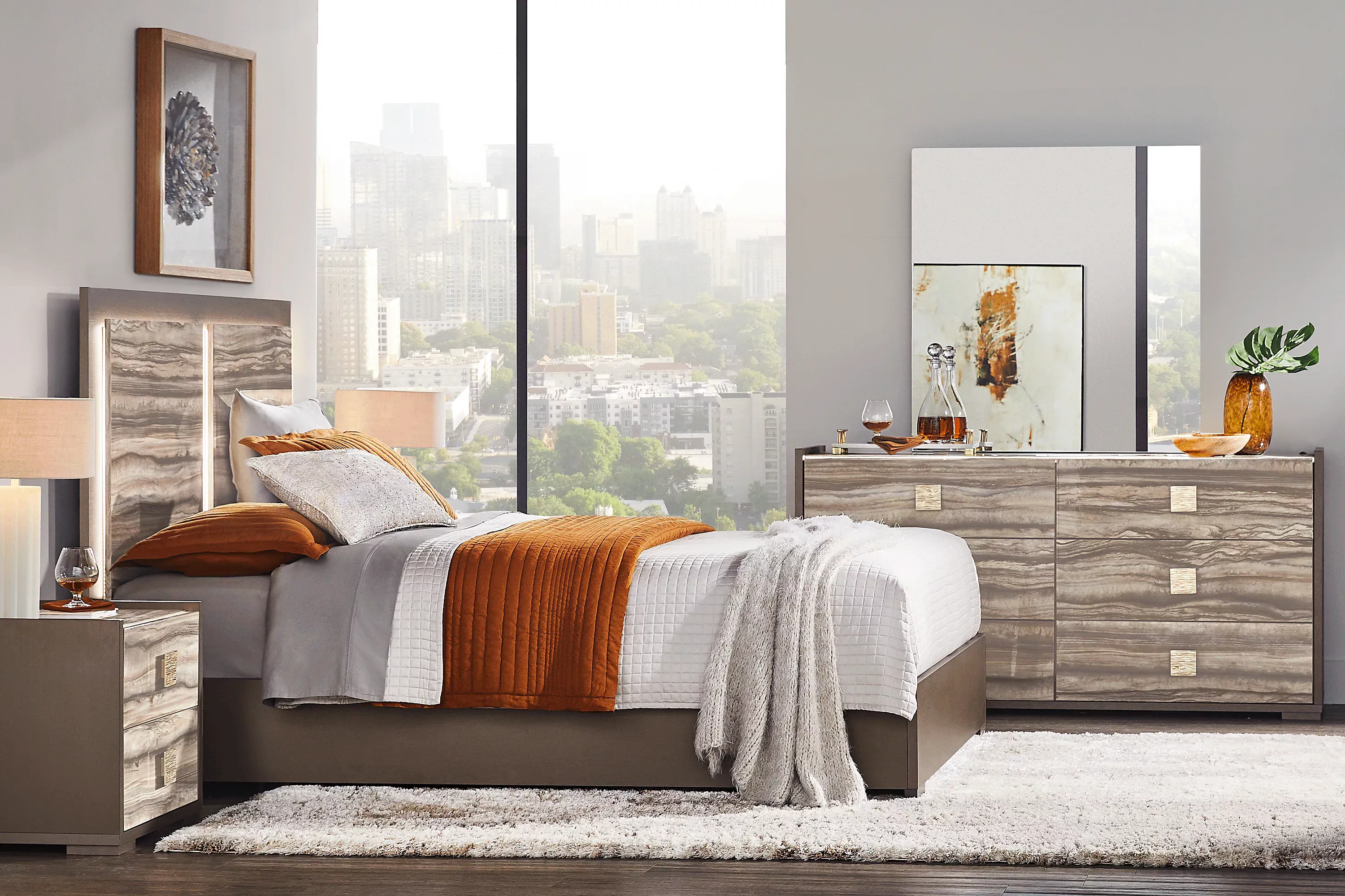 MonterossoTan3PcKingPanelBed 2 MonterossoTan3PcKingPanelBed