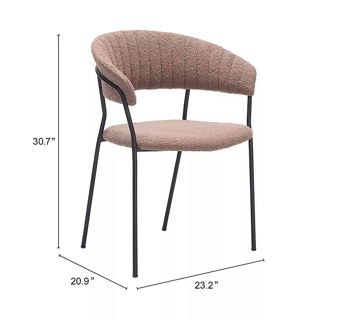 CausbieBrownSideChair,Setof2 9 CausbieBrownSideChair,Setof2