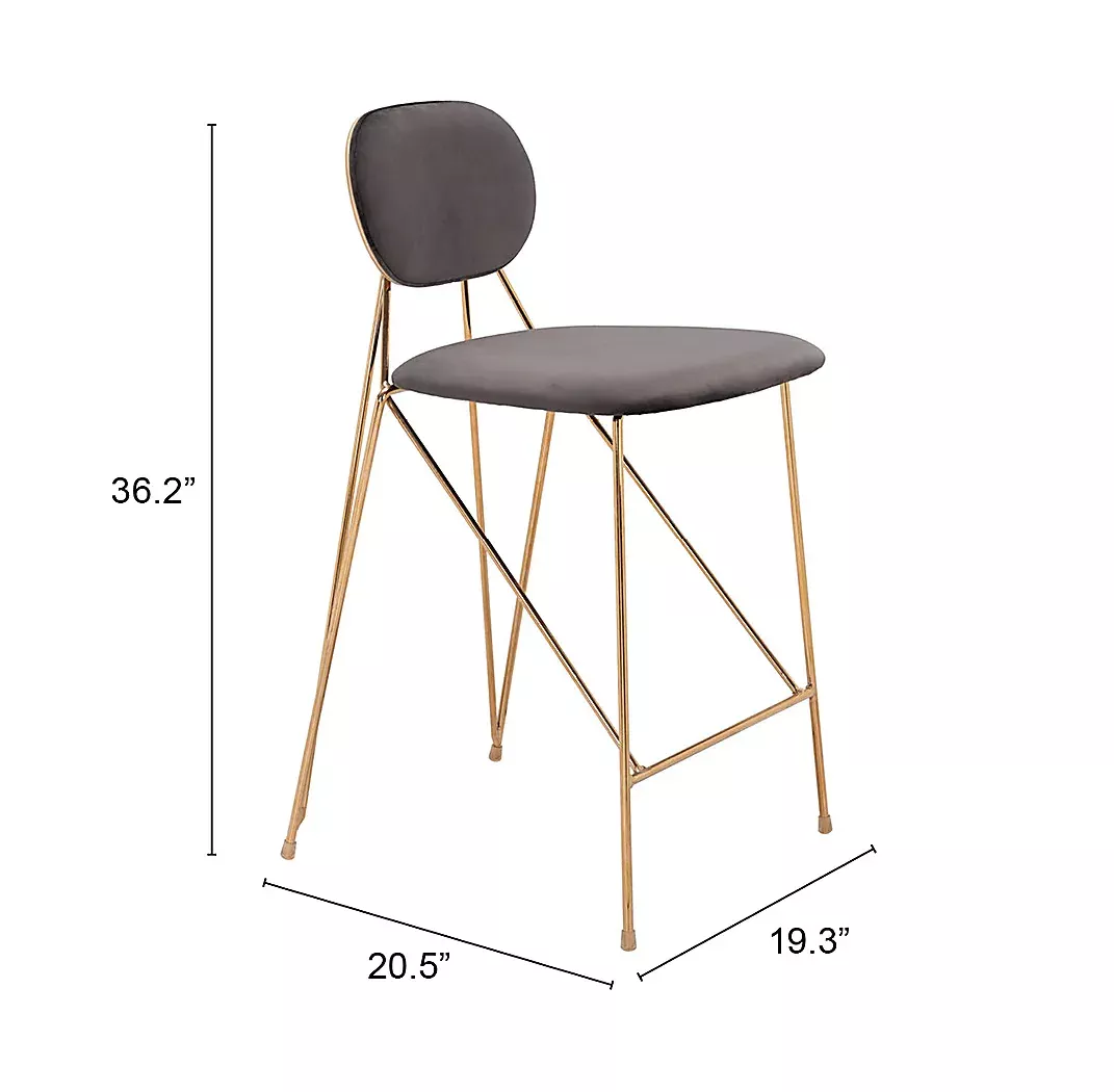 BolivarGrayCounterHeightStool,Setof2 8 BolivarGrayCounterHeightStool,Setof2