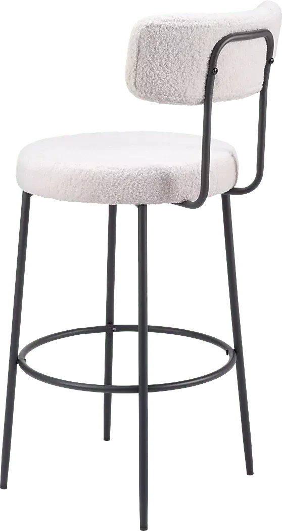 RentzWhiteBarstool,Setof2 7 RentzWhiteBarstool,Setof2