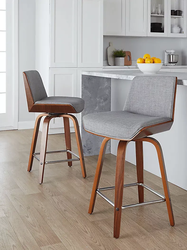 TowtonIGraySwivelCounterHeightStool,Setof2 3 TowtonIGraySwivelCounterHeightStool,Setof2