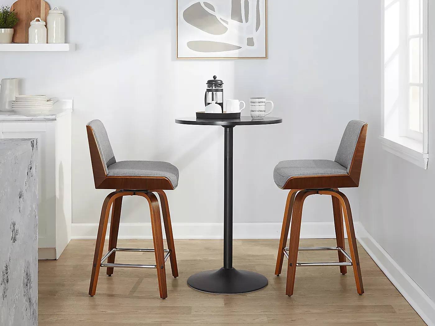 TowtonIGraySwivelCounterHeightStool,Setof2 5 TowtonIGraySwivelCounterHeightStool,Setof2