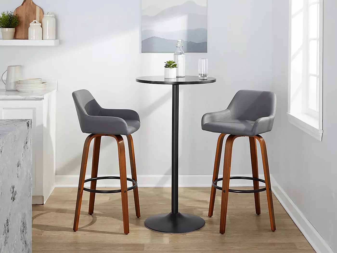 RimcrestVIGraySwivelBarstool,Setof2 5 RimcrestVIGraySwivelBarstool,Setof2